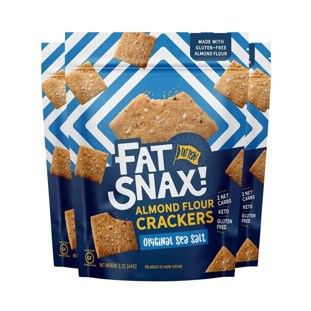Fat Snax Almond Flour Crackers