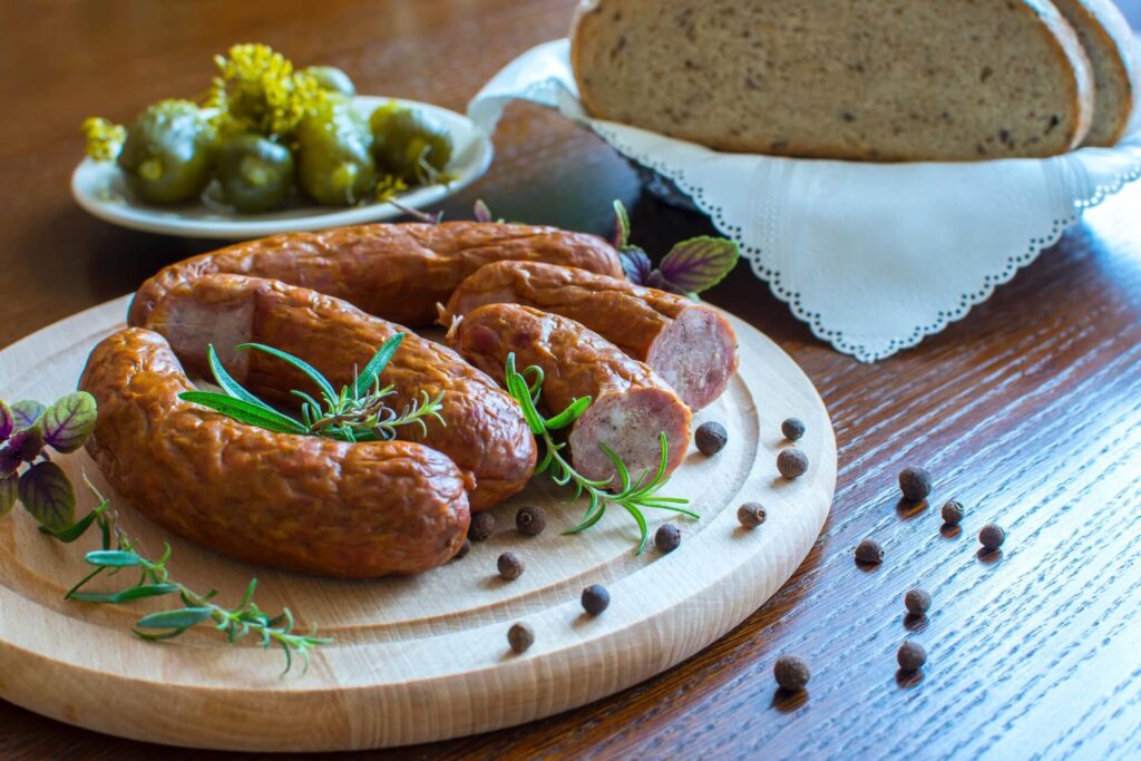 Keto Sausages for breakfast