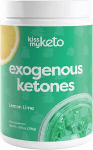 Kiss My Keto Exogenous Ketones supplement for pre workout