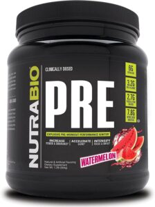 NutraBio PRE Extreme V5 supplement for keto